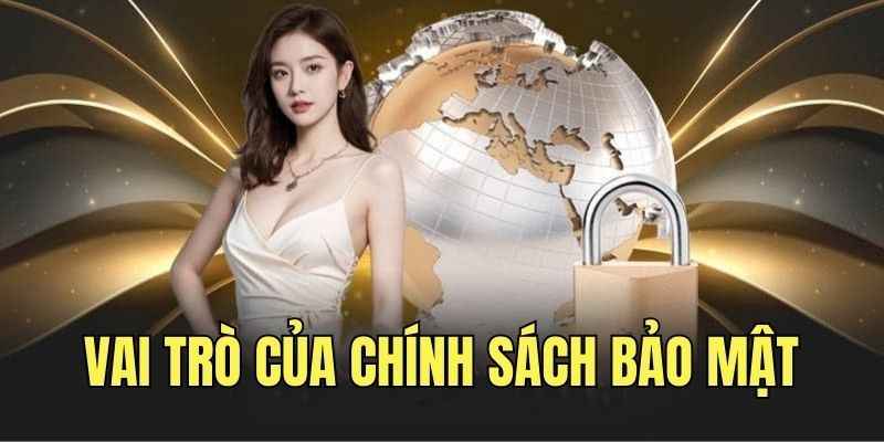 Chính sách bảo mật luôn giữ vai trò hết sức quan trọng